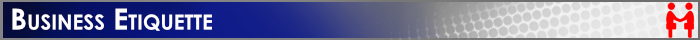 Business Etiquette